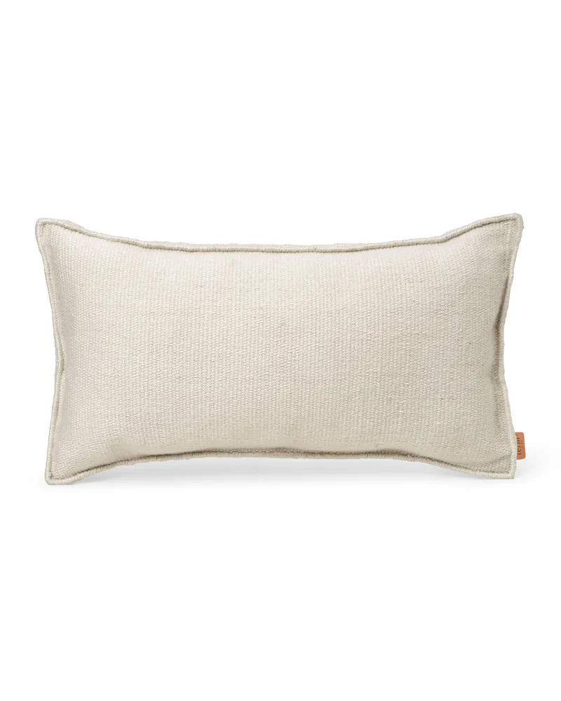 ferm LIVING Outdoor-Kissen Désert - Weiß - Recycelter Stoff - Designer Trine Andersen 