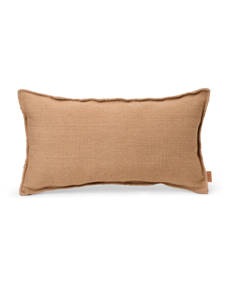 ferm LIVING Outdoor-Kissen Désert - Weiß - Recycelter Stoff - Designer Trine Andersen 
