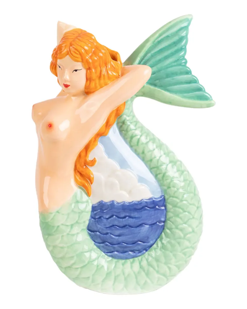 Seletti Karaffe Mermaid - Bunt - Keramik - Designer Simone Falcetta 