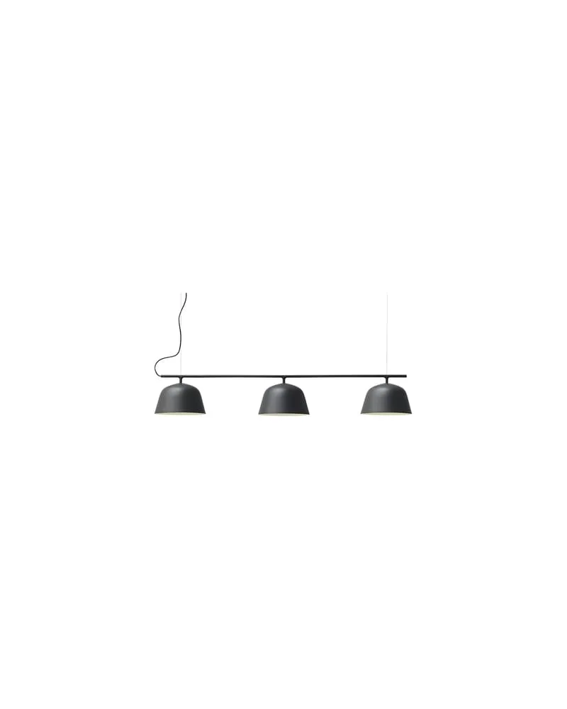 Muuto Pendelleuchte Ambit - Schwarz - Aluminium - Designer Taf Architects 