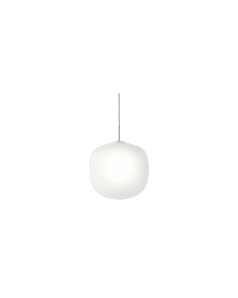 Muuto Pendelleuchte Rime - Weiß - mundgeblasenes Glas - Designer Taf Architects 