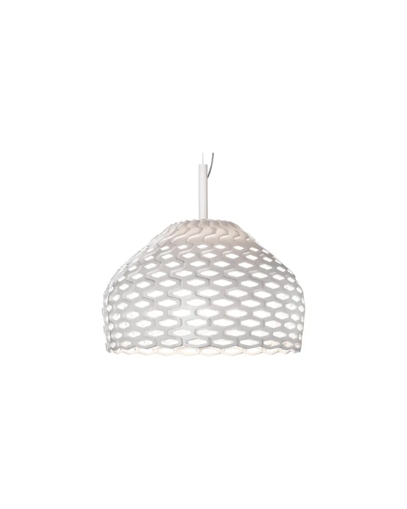 Flos Pendelleuchte Tatou - Weiß - Methacrylate - Designer Patricia Urquiola 