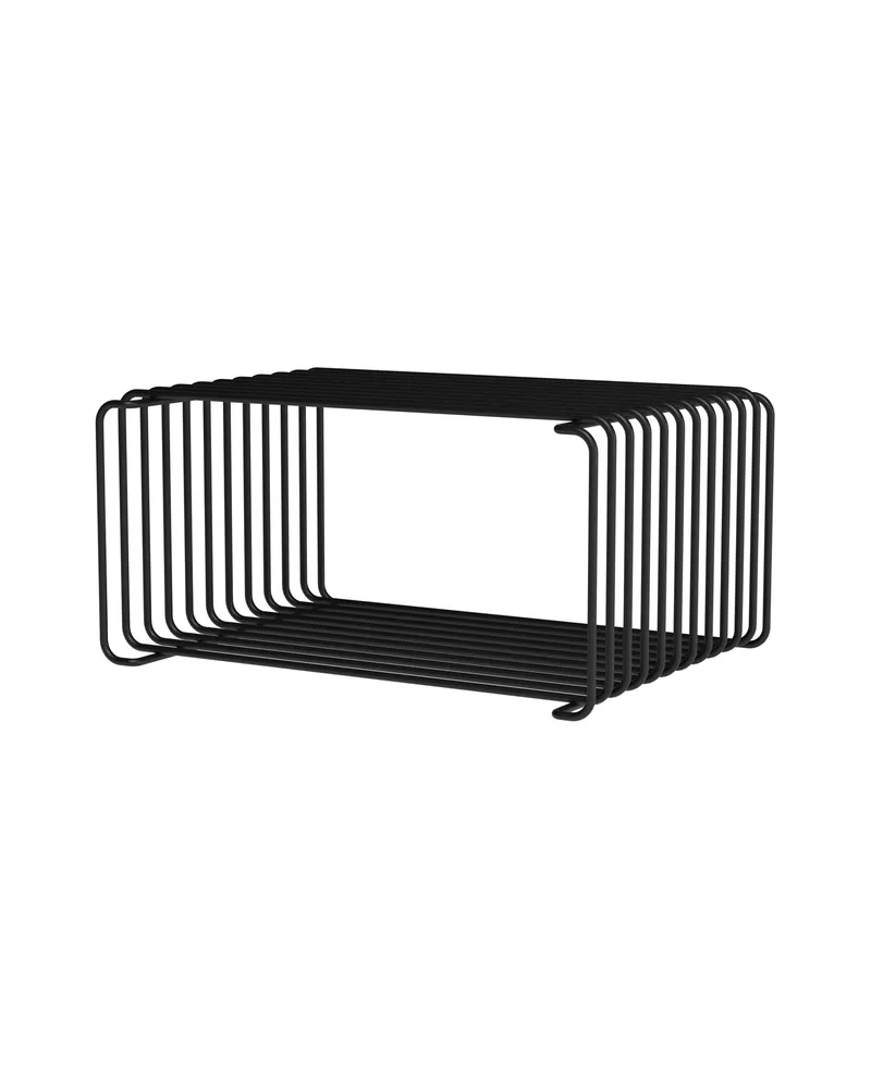 Montana Regal Panton - Schwarz - Lackierter Edelstahldraht - Designer Verner Panton 