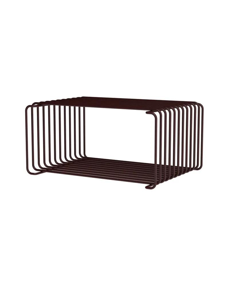 Montana Regal Panton - Schwarz - Lackierter Edelstahldraht - Designer Verner Panton 