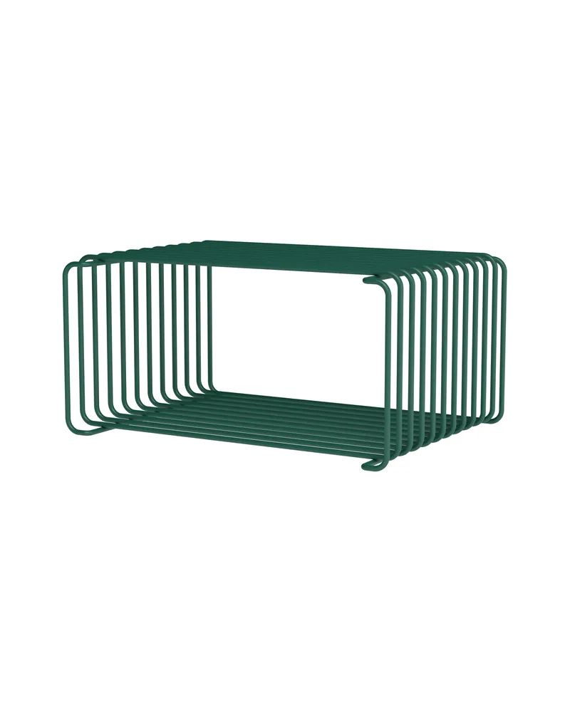Montana Regal Panton - Schwarz - Lackierter Edelstahldraht - Designer Verner Panton 