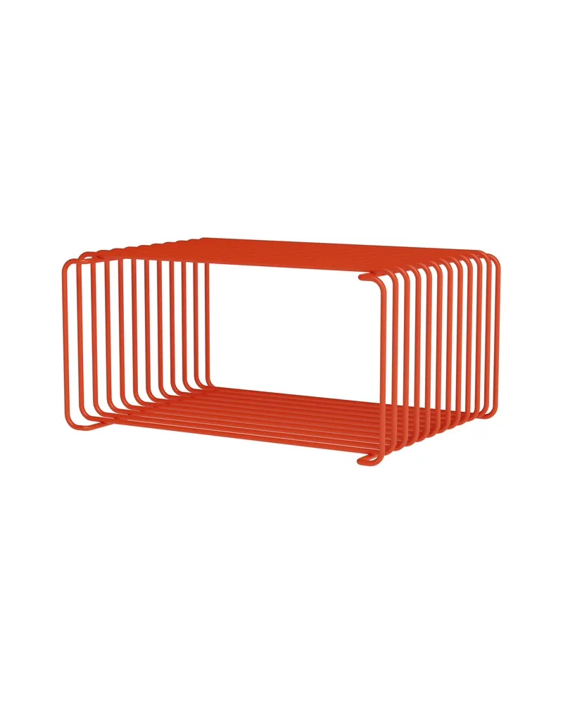 Montana Regal Panton - Schwarz - Lackierter Edelstahldraht - Designer Verner Panton 