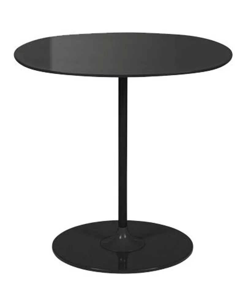 Kartell Beistelltisch Thierry - Schwarz - bemalter Stahl - Designer Piero Lissoni 