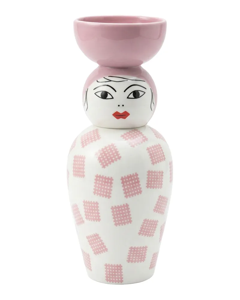 Seletti Vase Canopie - Orange - Porzellan - Designer Elena Cutolo 