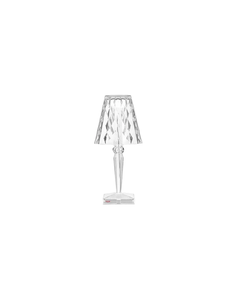 Kartell Tischleuchte Battery - Transparent - PMMA - Designer Ferruccio Laviani 