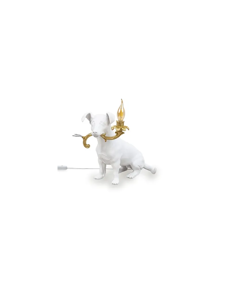 Seletti Tischleuchte Rio - Gold - Harz - Designer Marcantonio 