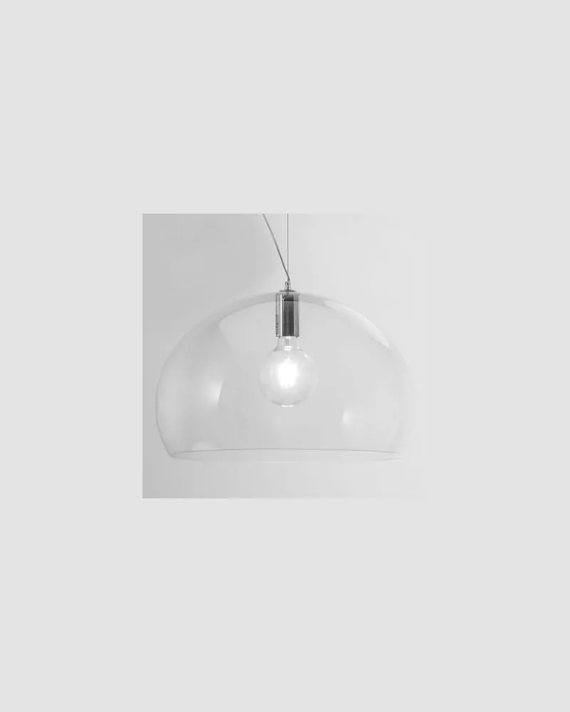 Kartell Pendelleuchte FL/Y - Transparent - PMMA - Designer Ferruccio Laviani 