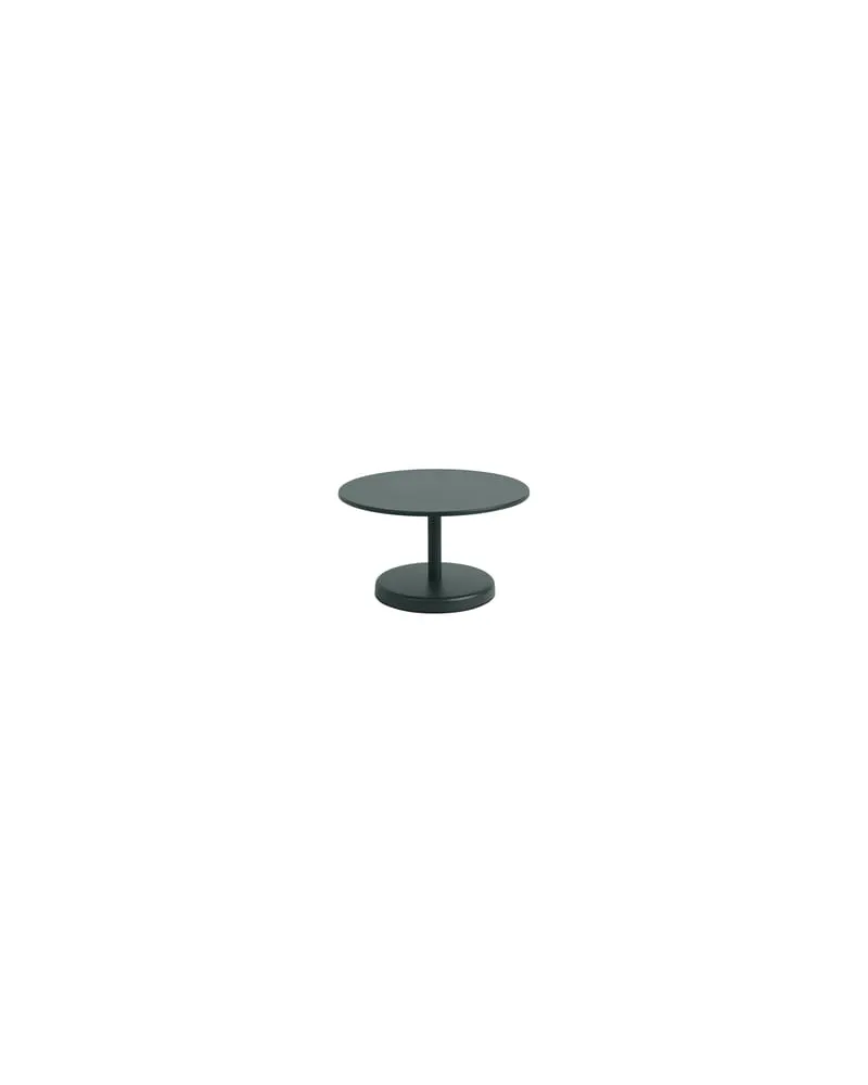 Muuto Couchtisch Linear - Grün - Stahl - Designer Thomas Bentzen 