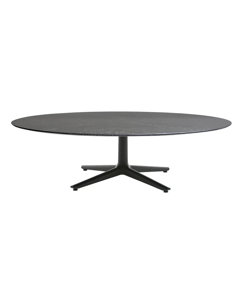 Kartell Couchtisch Multiplo - Schwarz - Steinzeug, Marmoreffekt - Designer Antonio Citterio 