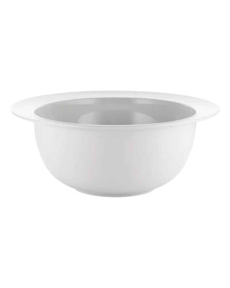 Alessi Salatschüssel La Bella Tavola - Blau - Feines Porzellan - Designer Ettore Sottsass 