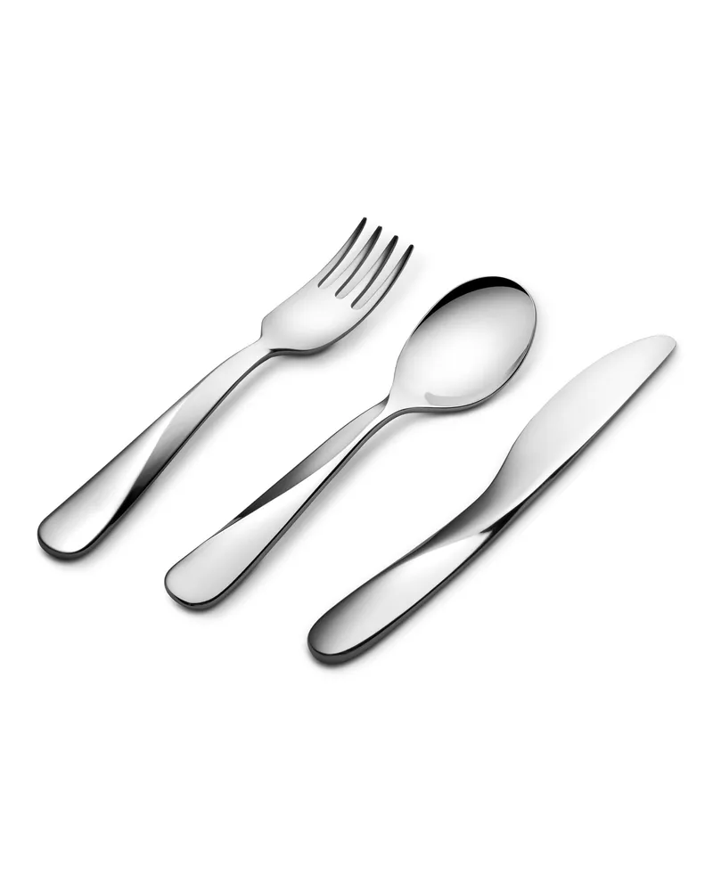 Alessi Kinderbesteck Kids - Metall - rostfreier Stahl - Designer UNStudio 