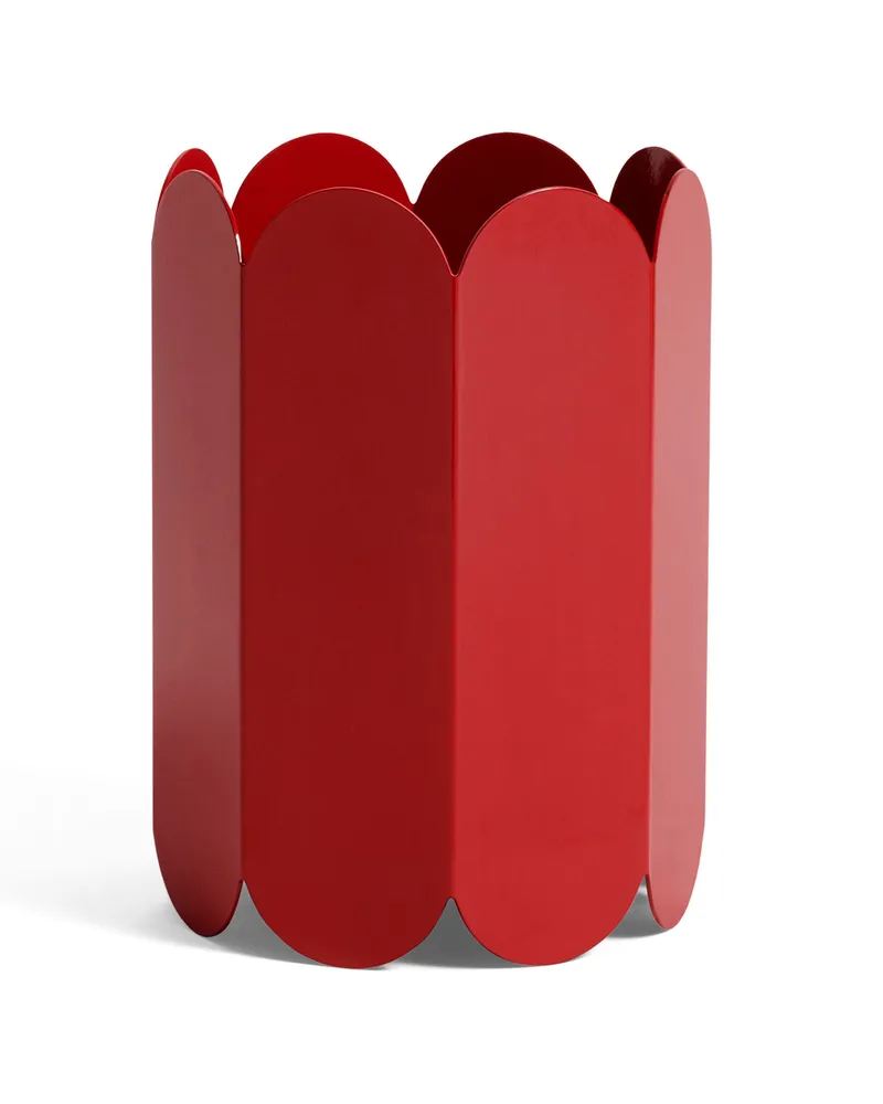 Hay Vase Arcs - Spiegel - rostfreier Stahl - Designer Muller Van Severen 