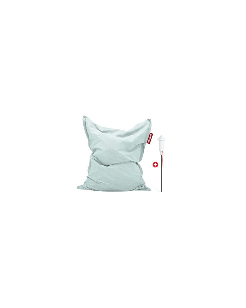 Fatboy Outdoor-Hocker Original - Grün - Olefin-Gewebe 