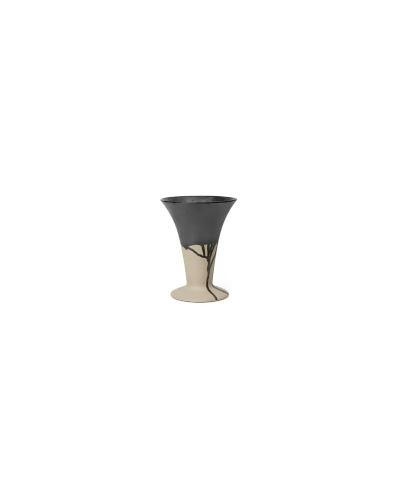 ferm LIVING Vase Vases - Beige - Porzellan 