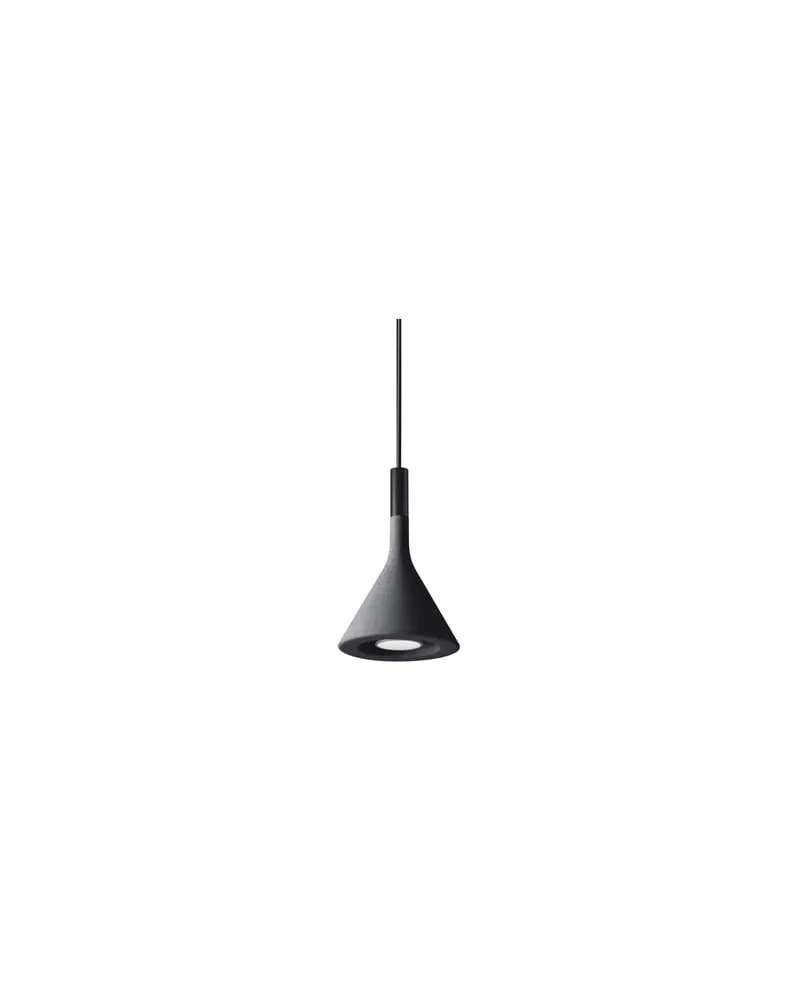 Foscarini Pendelleuchte Aplomb - Schwarz - Polycarbonat, lackiert - Designer LucidiPevere Studio 