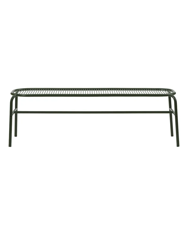 Normann Copenhagen Bank Vig - Schwarz - thermolackierter Stahl - Designer Simon Legald 