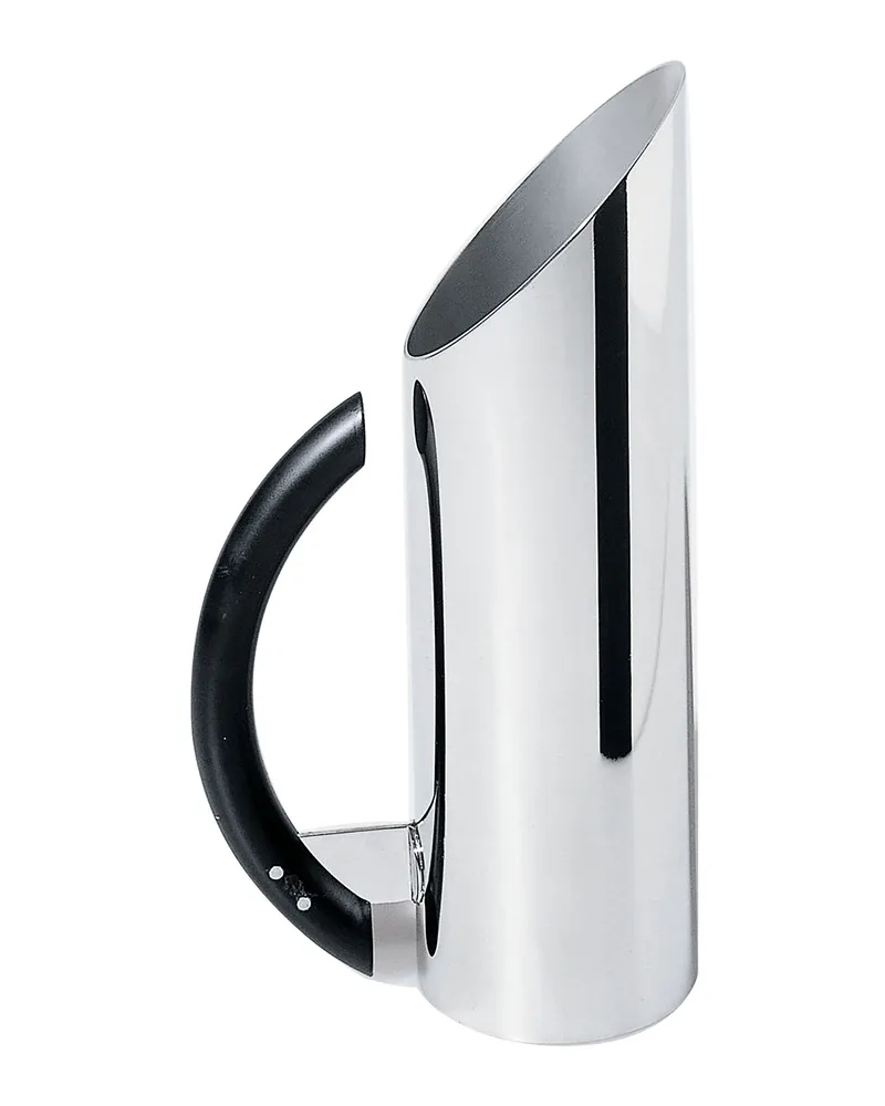 Alessi Karaffe - Metall - Stahl - Designer Mario Botta 