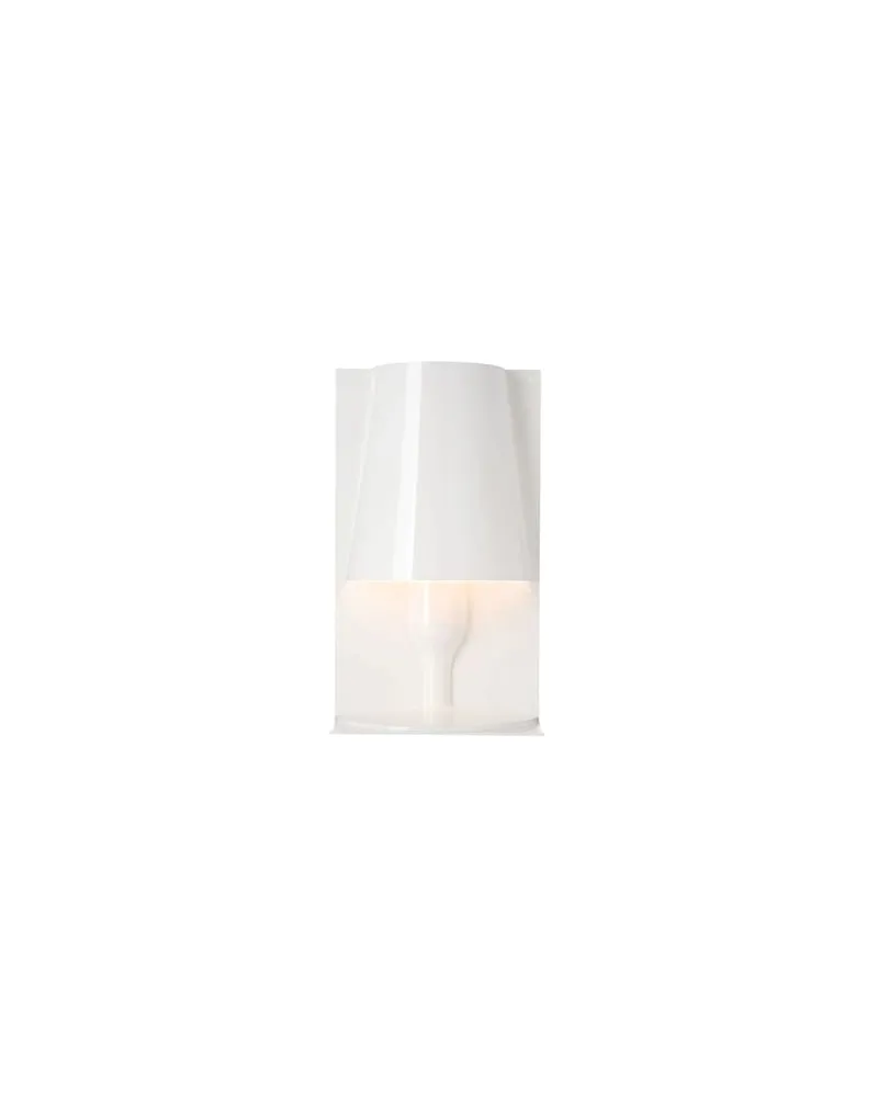 Kartell Tischleuchte Take - Weiß - Polycarbonat 2.0 - Designer Ferruccio Laviani 