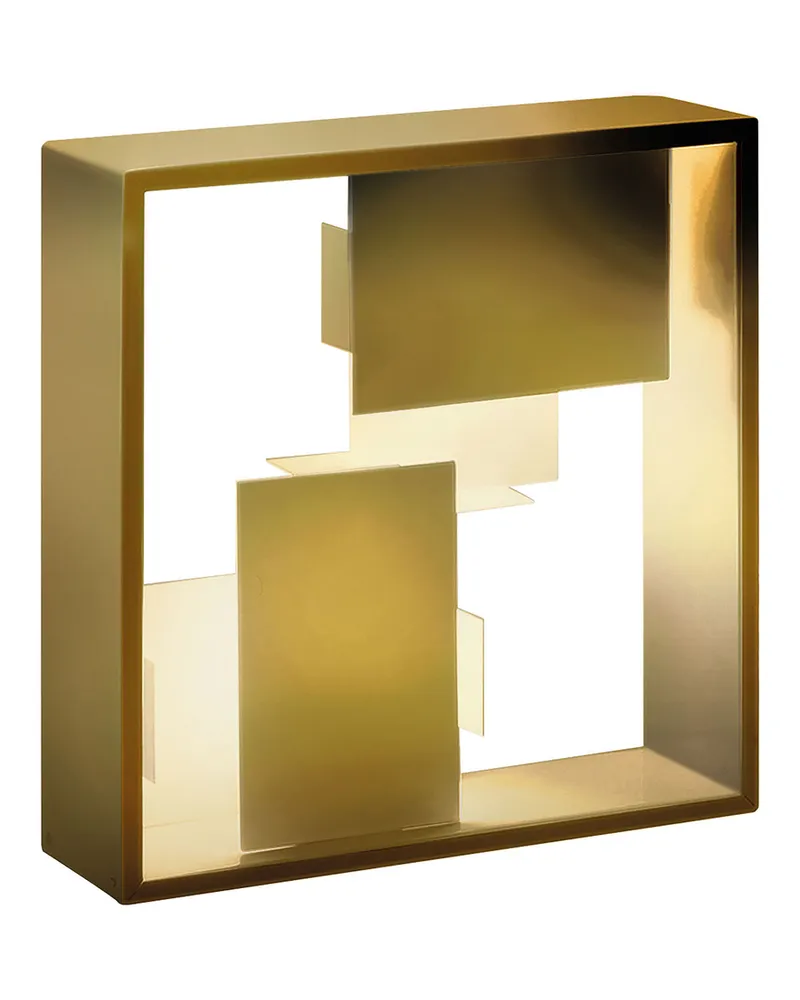 Artemide Tischleuchte Masters' Pieces - Gold - lackiertes Metall - Designer Gio Ponti 