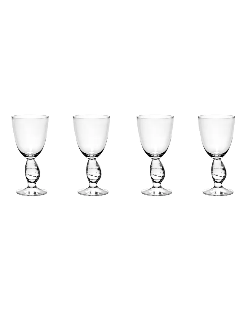 Serax Rotweinglas OUT OF LINES - Transparent - mundgeblasenes Glas - Designer Uncharted 