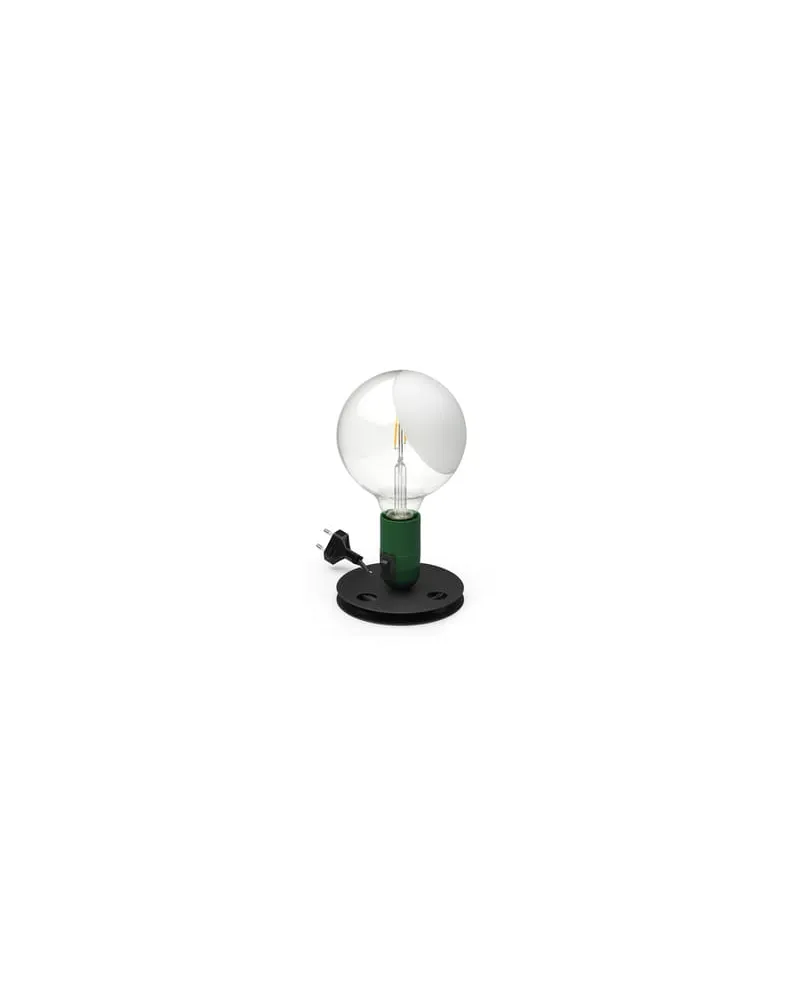 Flos Tischleuchte Lampadina - Grün - Bakelit - Designer Achille Castiglioni 