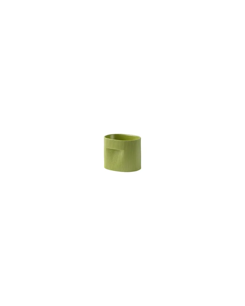 Muuto Blumentopf Ridge - Grün - Terrakotta - Designer Studio Kaksikko 