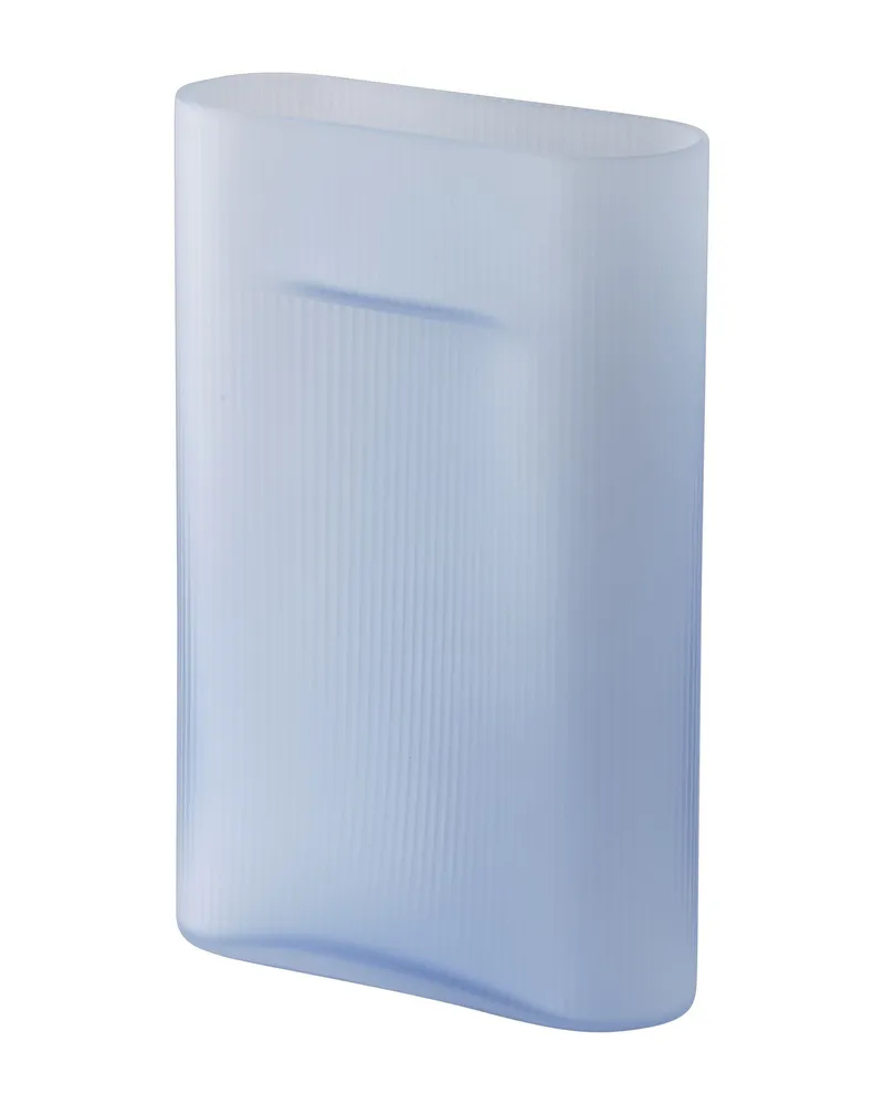 Muuto Vase Ridge - Braun - Mattglas, mundgeblasen - Designer Studio Kaksikko 