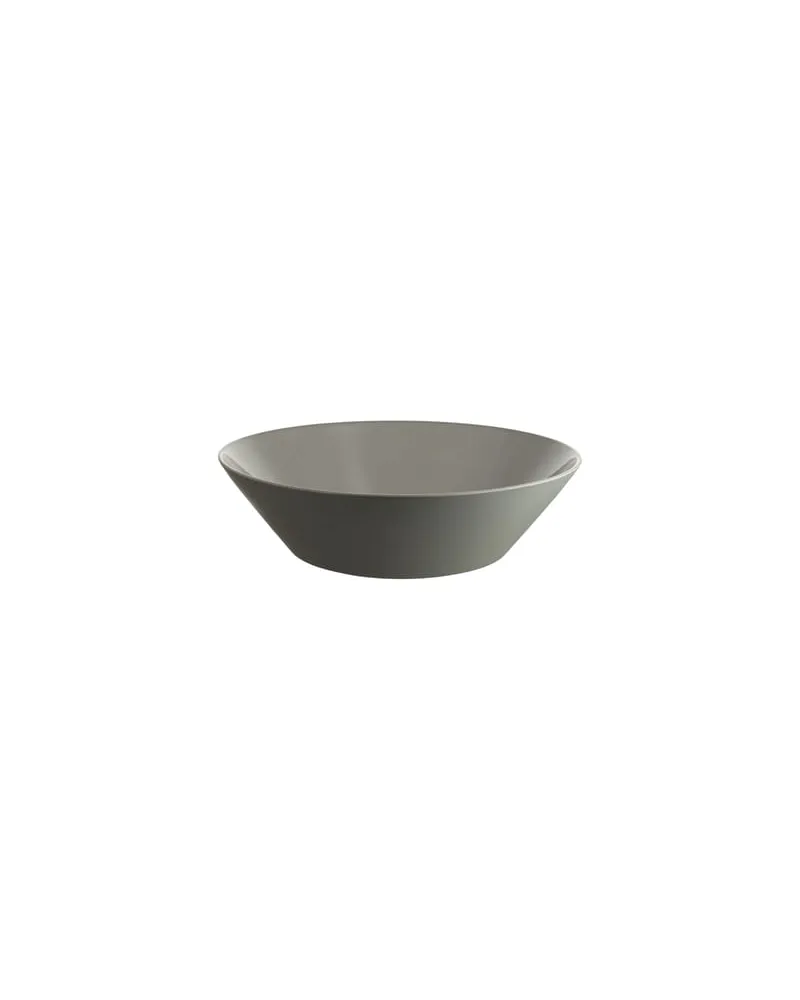 Alessi Salatschüssel Tonale - Grau - Keramik im Steinzeugton - Designer David Chipperfield 