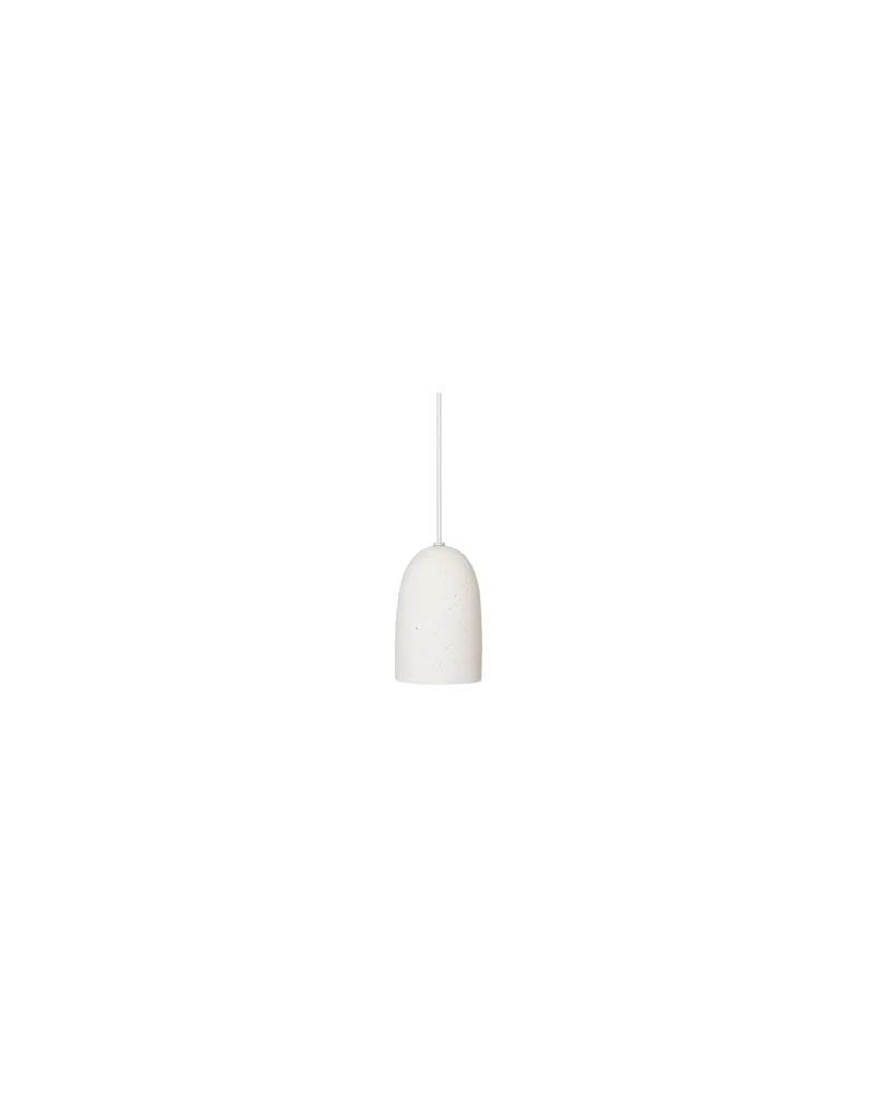 ferm LIVING Pendelleuchte Speckle - Weiß - Sandstein - Designer Trine Andersen 