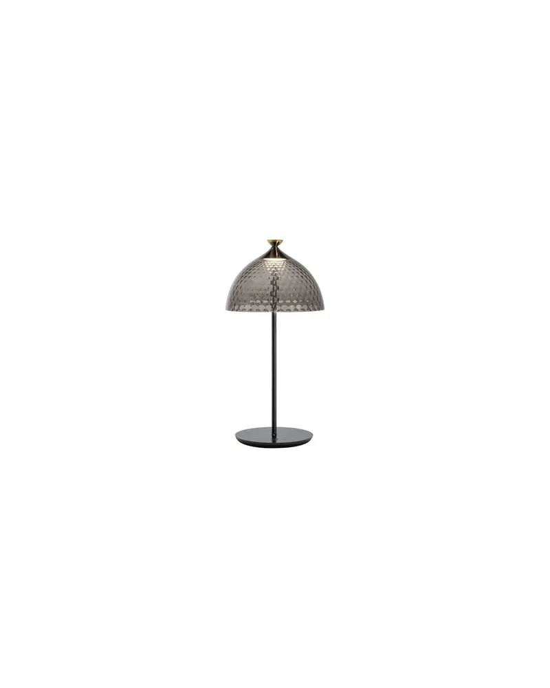 Kartell Tischleuchte Pumo - Grau - Aluminium - Designer Fabio Novembre