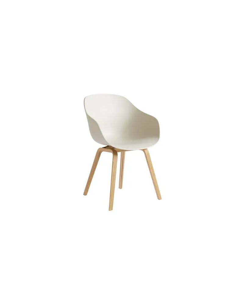 Hay Sessel About a chair - Beige - Recyceltes Polypropylen - Designer Hee Welling 