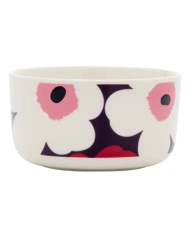 Marimekko Schale Unikko - Violett - Sandstein - Designer Maija Isola 