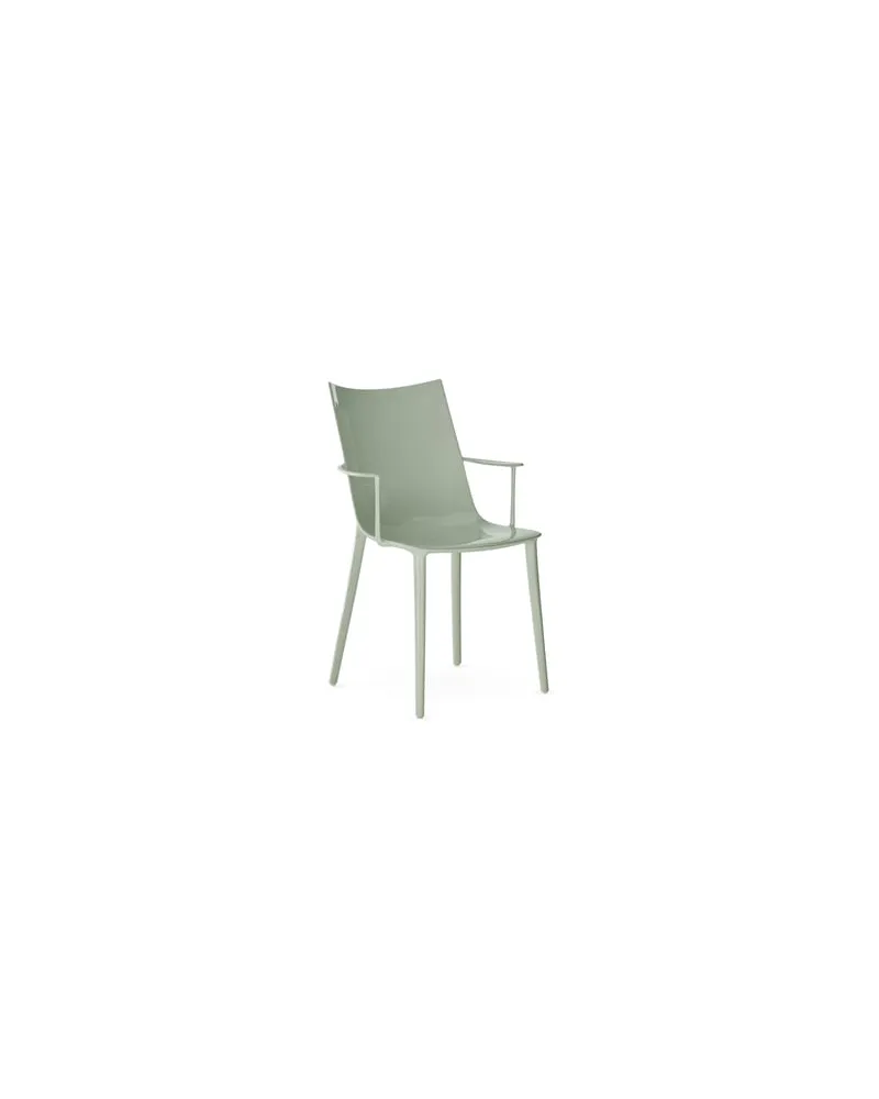 Kartell Stuhl H. H.H - Grün - Recyceltes thermoplast. Technopolymer - Designer Philippe Starck 