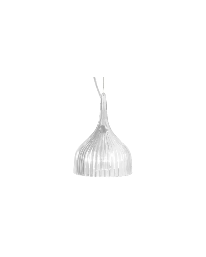 Kartell Pendelleuchte E - Transparent - Polycarbonat 2.0 - Designer Ferruccio Laviani 