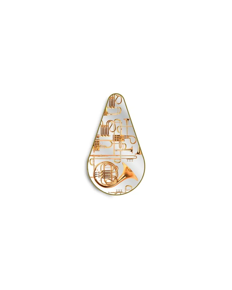 Seletti Wandspiegel Toilet Paper - Gold - Holzfaserplatte - Designer Pierpaolo Ferrari 