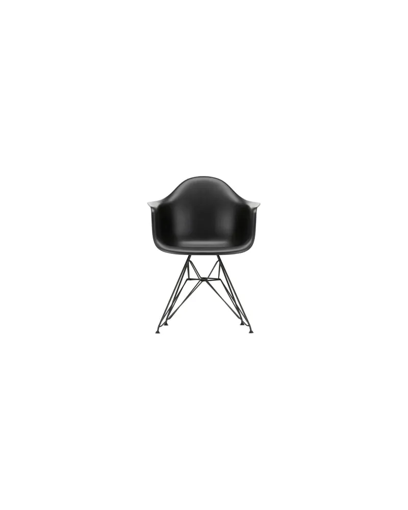 Vitra Sessel Eames Plastic - Schwarz - lackierter Stahl - Designer Charles & Ray Eames 