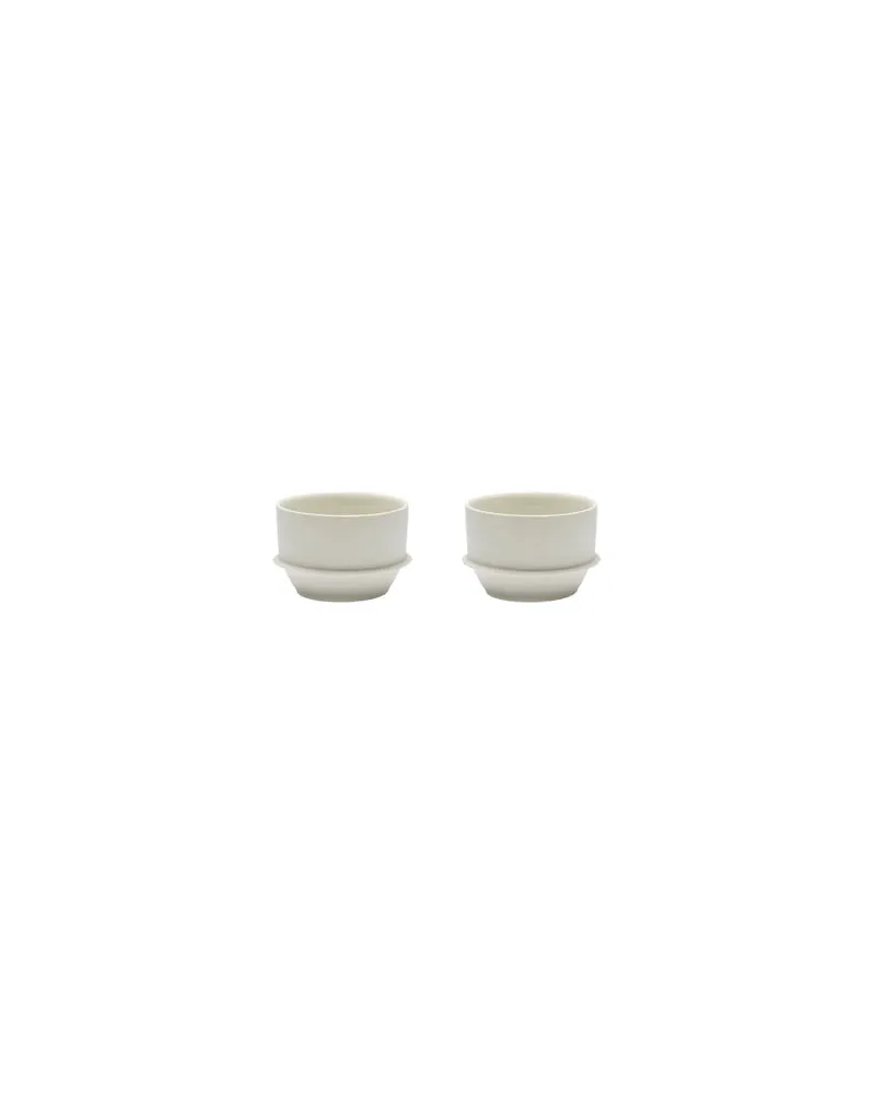 Serax Kaffeetasse Dune - Weiß - Porzellan - Designer Kelly Wearstler 