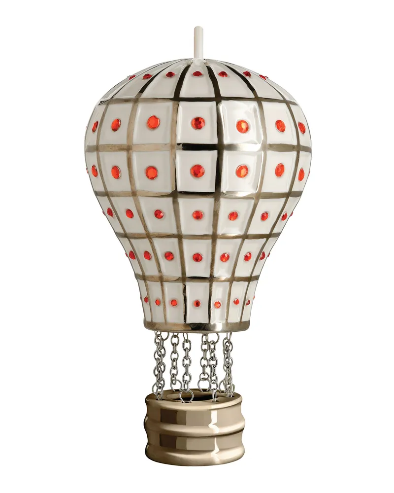 Alessi Weihnachtskugel Noël - Bunt - Porzellan - Designer Marcello Jori 