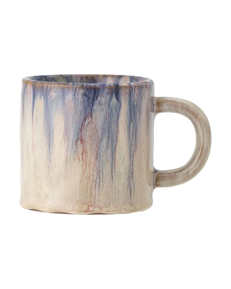 Bloomingville Becher Amalia - Blau - emaillierter Sandstein 