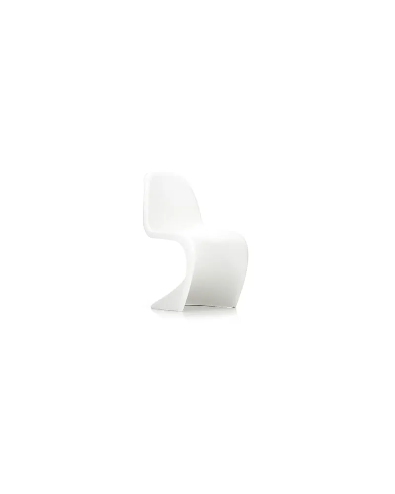 Vitra Stuhl Panton Chair - Weiß - Gefärbtes Polypropylen - Designer Verner Panton 