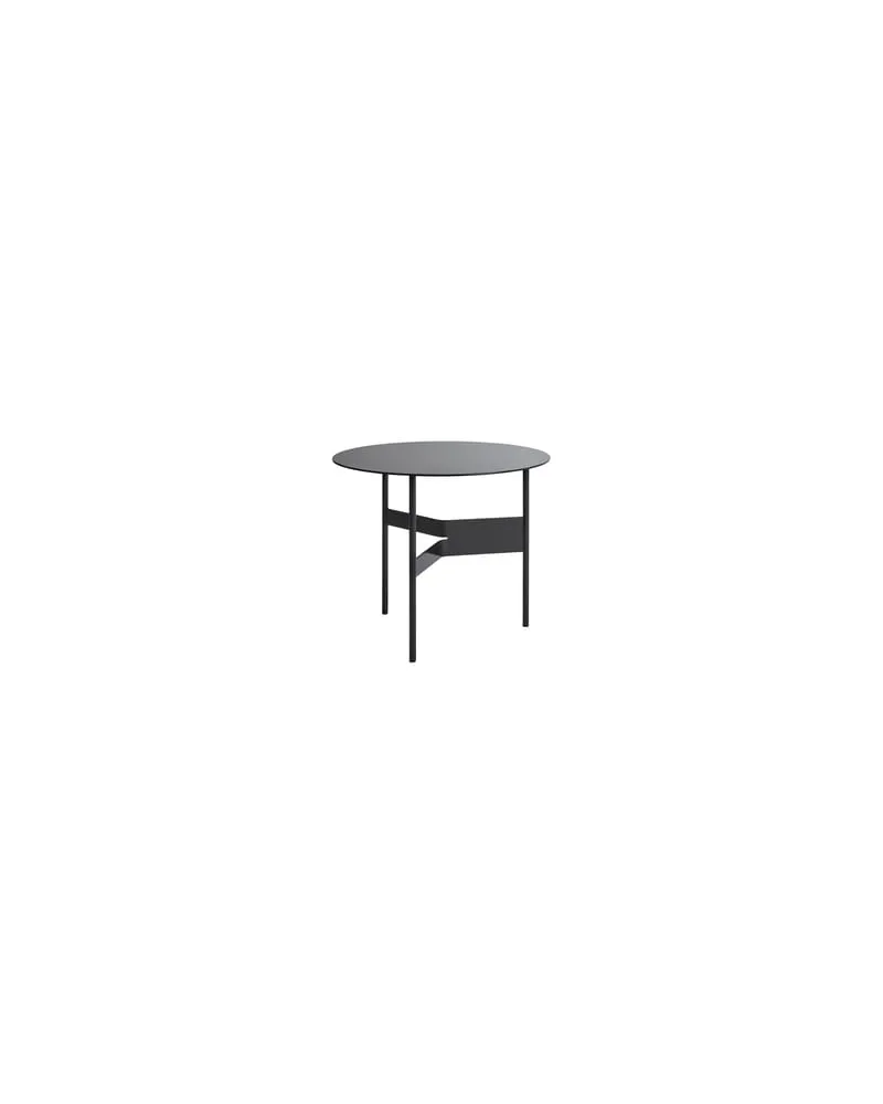 Hay Couchtisch Shim - Schwarz - thermolackierter Stahl - Designer Jonas Trampedach 