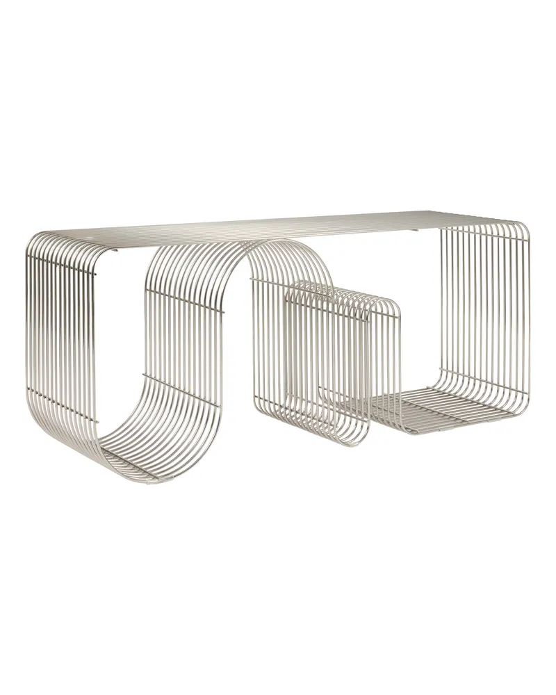 AYTM Bank Curva - Beige - Stahl 