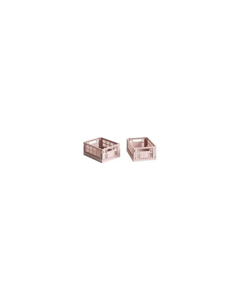 Hay Korb Colour Crate - Beige - Recyceltes Polypropylen - Designer Hay Studio 