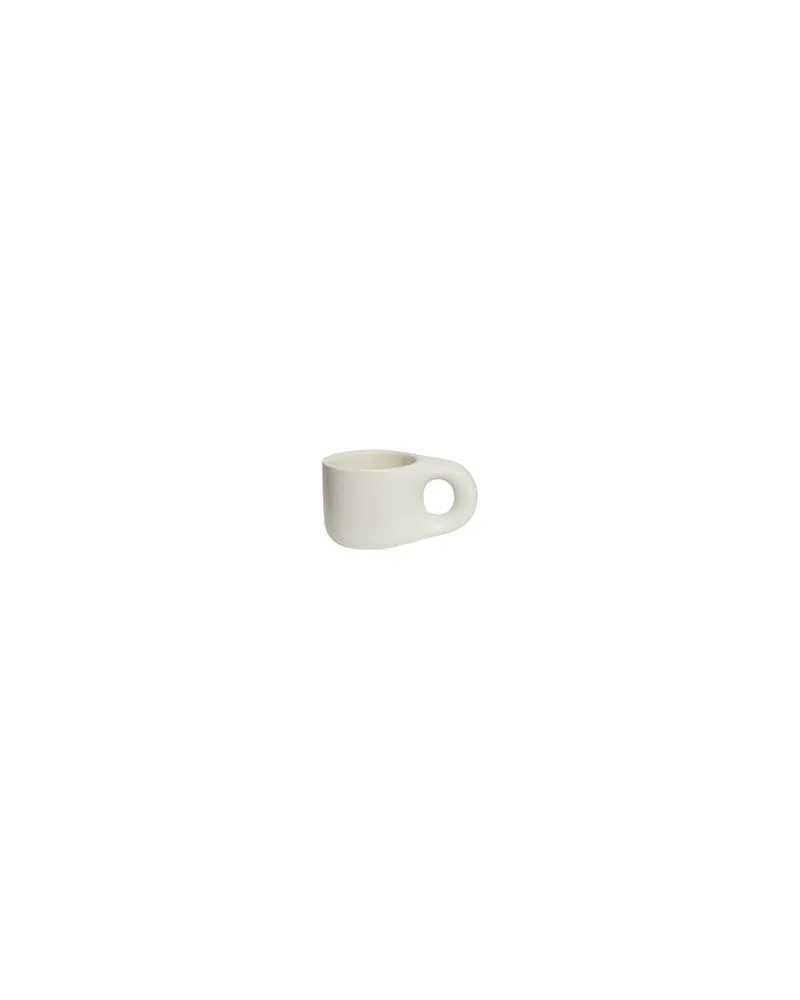 Toogood Tasse Dough - Weiß - emaillierter Sandstein - Designer Faye Toogood 