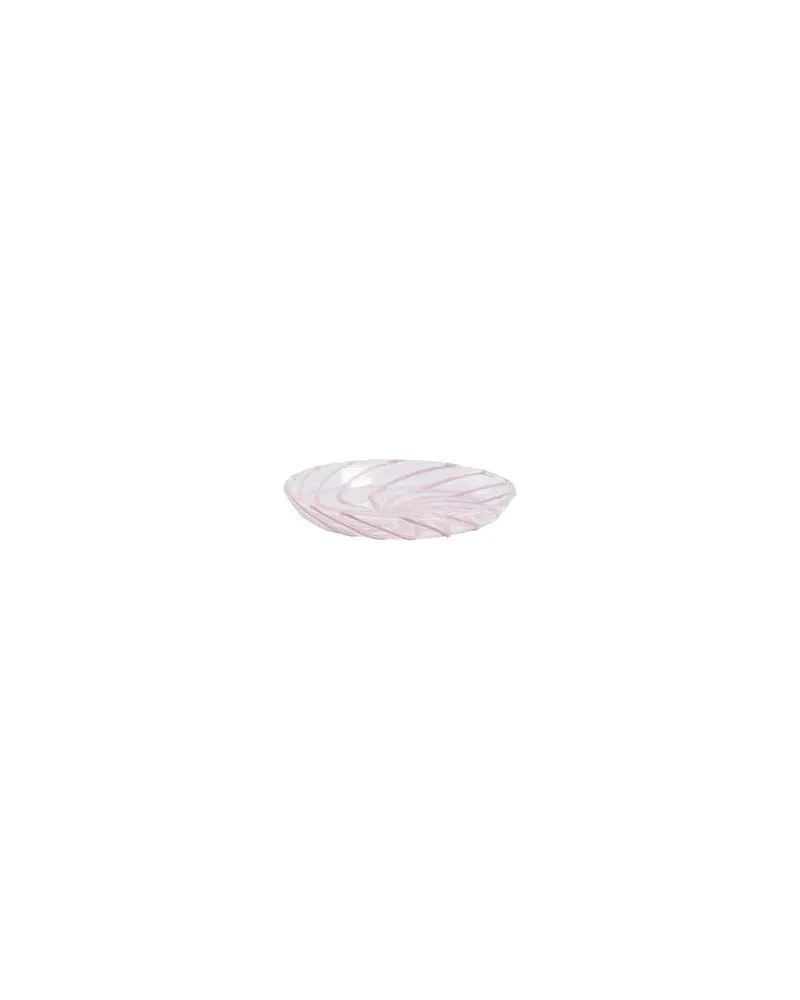 Hay Glasteller Spin - Transparent - Borosilikatglas 