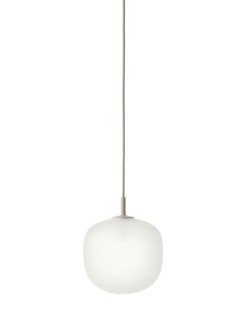 Muuto Pendelleuchte Rime - Weiß - mundgeblasenes Glas - Designer TAF Studio 